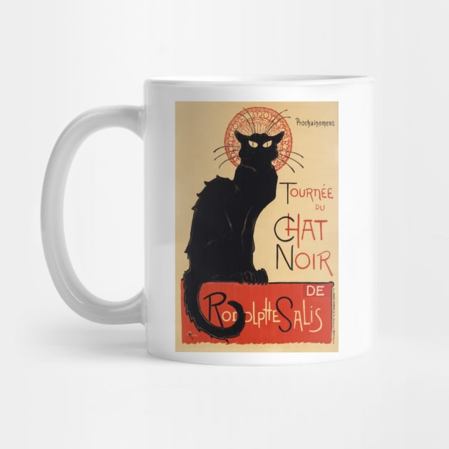 Tournee du Chat Noir by Theophile Alexandre Steinlen by MasterpieceCafe